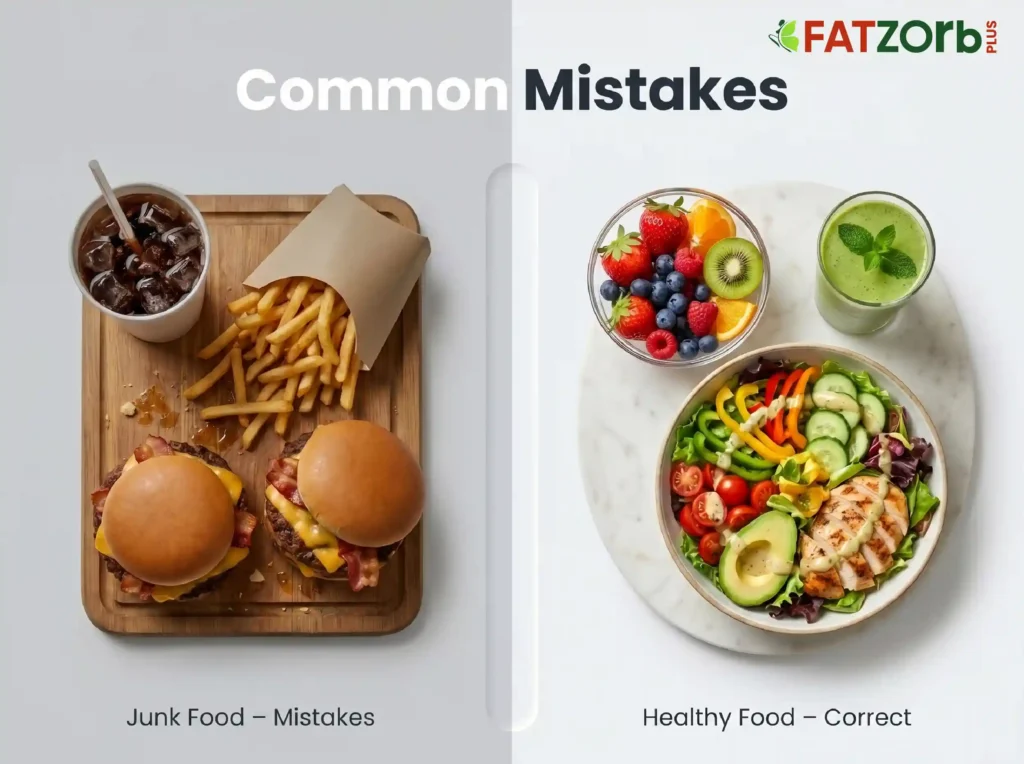 Common Mistakes - why Fat gains