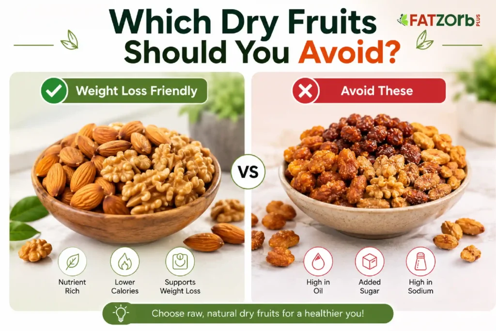 Which Dry Fruit Is Good for Weight Loss? (UAE Guide) 3 Which Dry Fruits should you avoid